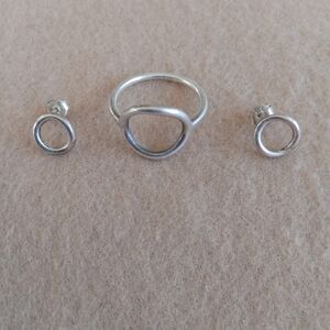 Silpada Ring & Earrings